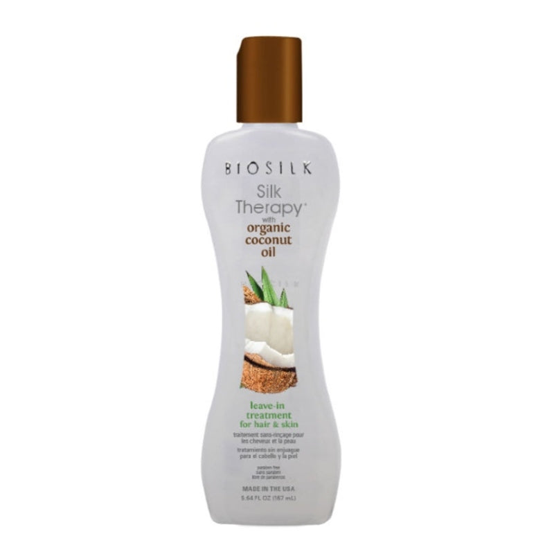 BioSilk Silk Therapy mit Kokosnussöl Leave in Behandlung