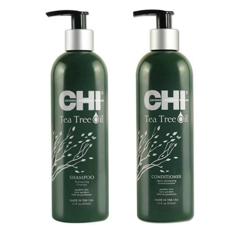 CHI Teebaumöl Duo Shampoo + Spülung 355ml