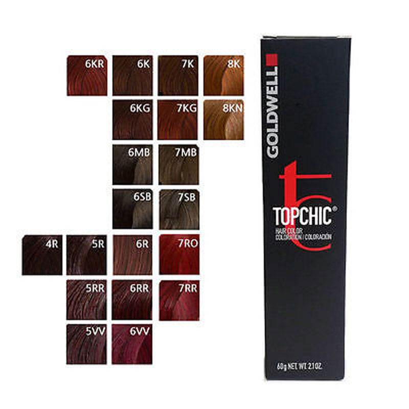Goldwell Topchic Tube mit Farbkarte