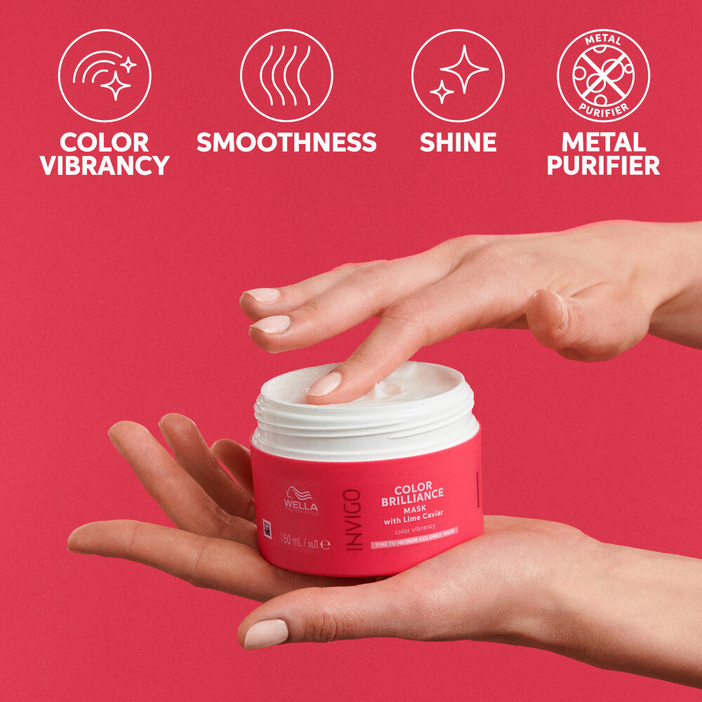 Wella Professionals Colour Brilliance Mask Fein bis Mittel Eigenschaften