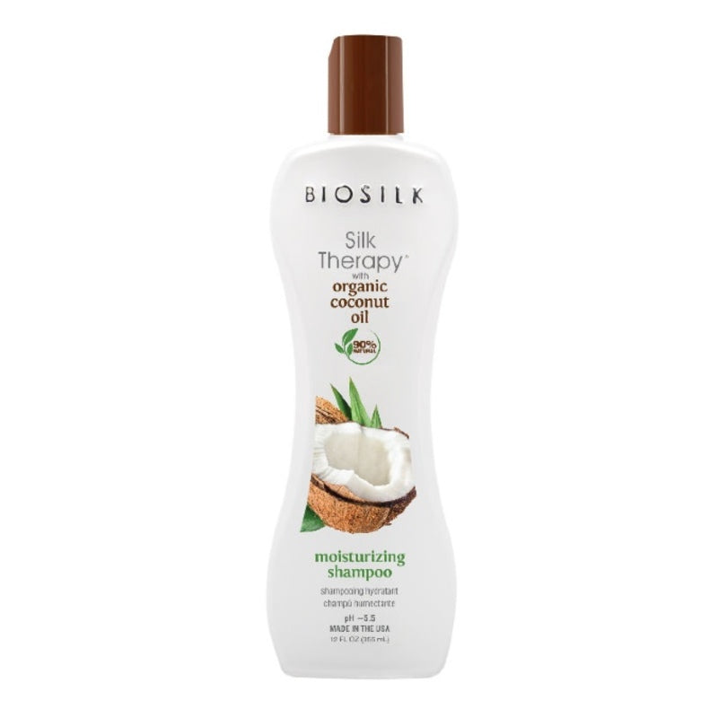 BioSilk Silk Therapy Kokosnussöl-Feuchtigkeitsshampoo