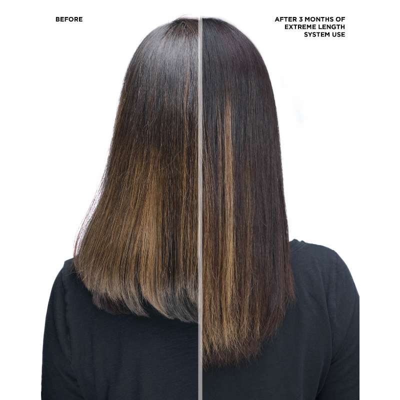 Redken Extreme Length Shampoo für längeres und kräftigeres Haar Vorher &amp; Nachher