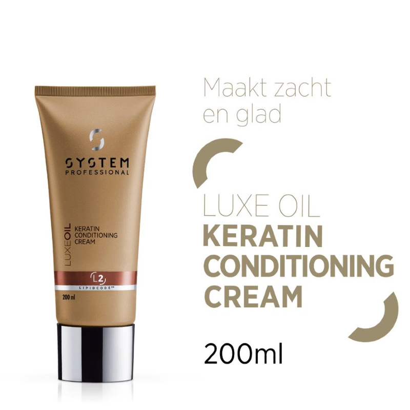 System Professional LuxeOil Keratin Conditioning Cream Erklärung