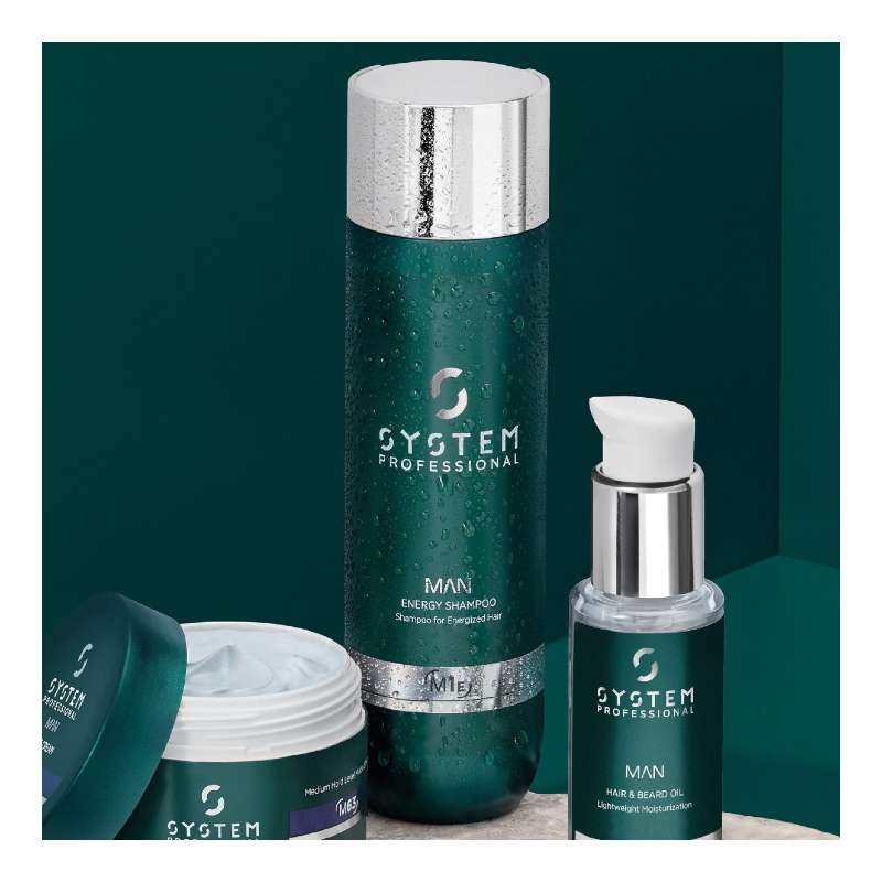 System Professional Man Energy Shampoo Atmosphäre