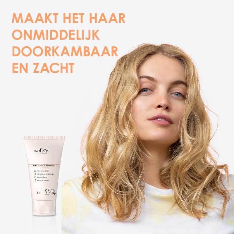 weDo Professional Light Soft Conditioner 75ml durchkämmbar und weich 