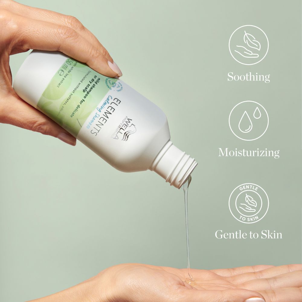 Wella Elements Calming Shampoo Nachfüllpackung Beispiel